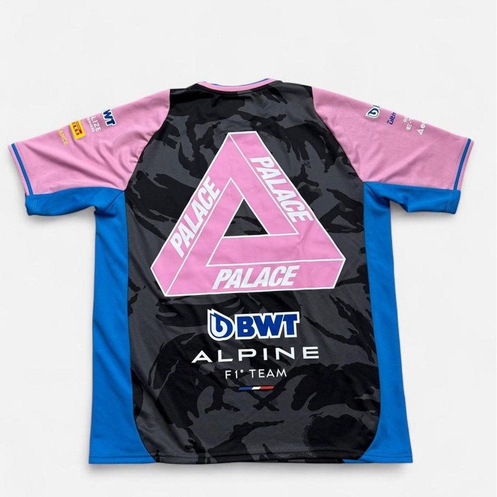 Palace x Kappa For Alpine Driver Jersey 'Night Desert Camo' - Picture 2 of 6